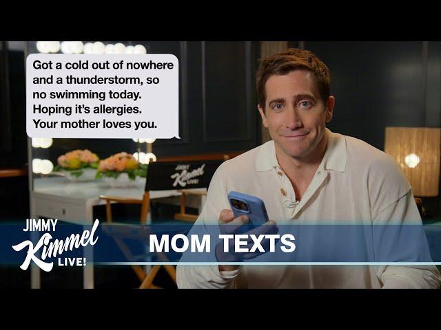 Celebrities Read Texts from Their Moms #5