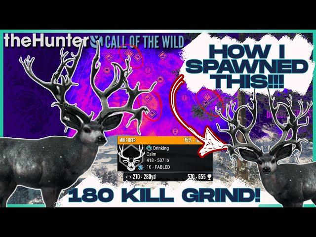 HOW TO SPAWN A GREAT ONE MULE DEER! Setup and Hotspots!!! The Hunter: Call of the Wild