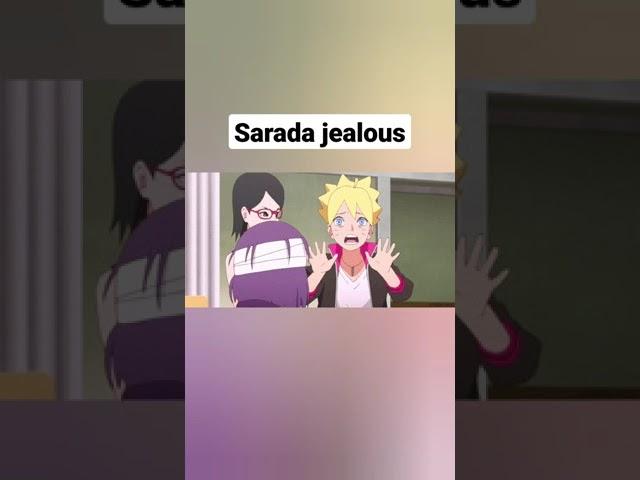 Jealous Sarada #sarada #boruto