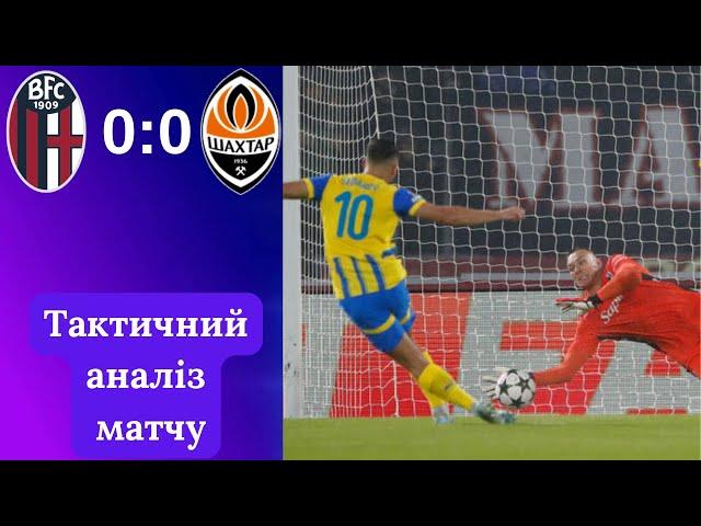 Судаков не забив ПЕНАЛЬТІ | Ліга Чемпіонів : Болонья - Шахтар (0:0)  | Тактичний аналіз матчу