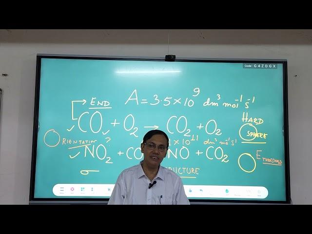 Modified Collision Theory by prof. Kallol K. Ghosh, M.Sc. I Sem, Paper-III, Unit -IV