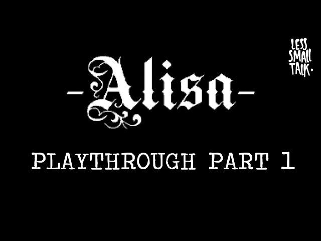 AWESOME NEW HORROR GAME ! || Alisa || Full Playthrough Part 1