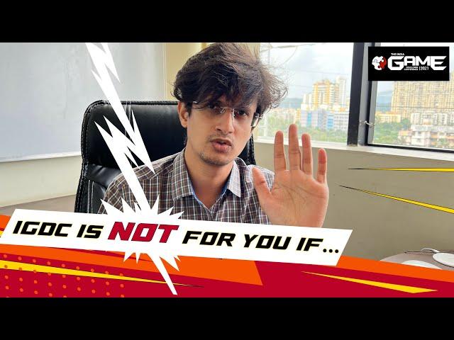 @IndiaGDC is NOT for you