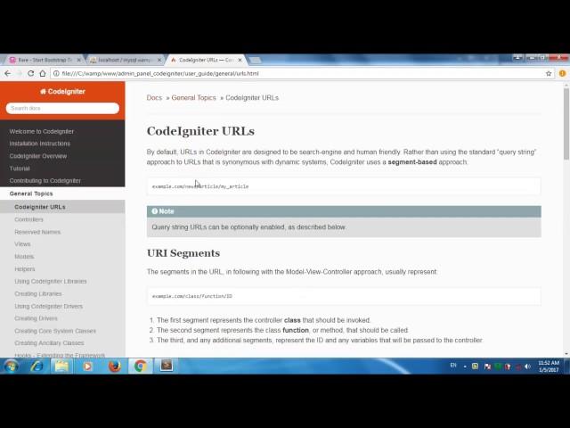 Codeigniter Admin Panel -- Removing index file