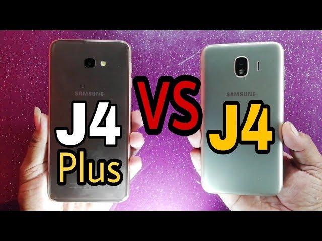 Samsung Galaxy J4 Plus vs Galaxy J4 Speed Test