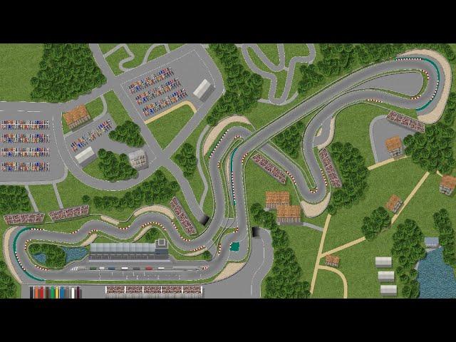 Ultimate Racing 2D 2 - 2025 F1 Japanese Grand Prix AI Simulation Race