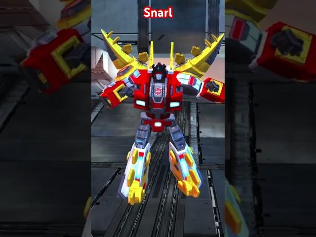 Snarl transformations transformers earth wars