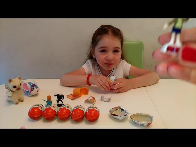 Гадкий Я 3 2017 Открываем Киндеры Сюрпризы | Despicable Me 3 2017 Kinder surprise