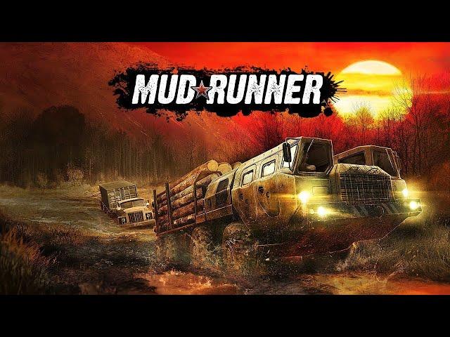 Тест руля Logitech G923 в MudRunner - со скрипом, и горем пополам, но работает!