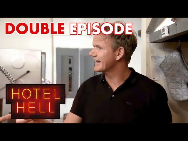 "Was That Ketchup in the Salad?" | DOUBLE EPISODE | Hotel Hell