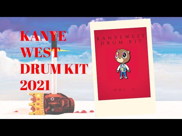 Kanye West Drum Kit  & Sample Pack 2021 l THE BEST DRUM KIT EVER