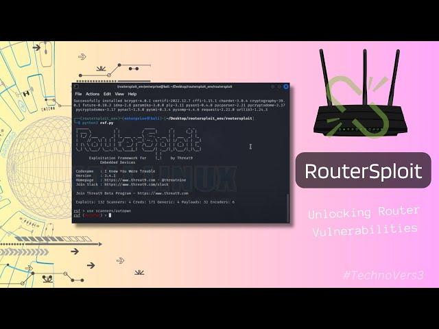 Router Hacking Made Easy with RouterSploit: Unlocking Router Vulnerabilities