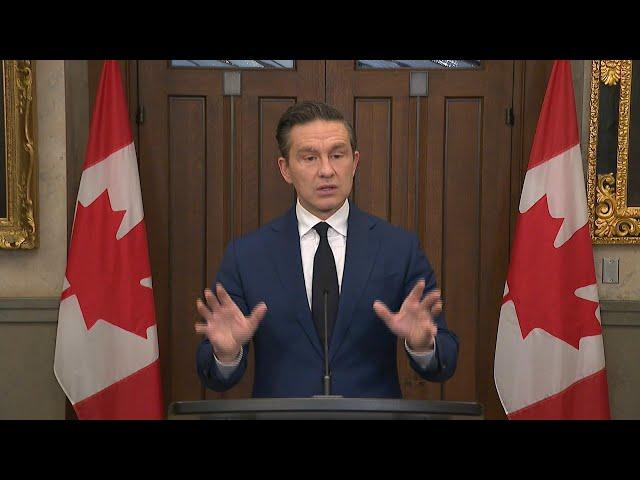 Trump has "no idea" who's in charge in Canada because of the Liberal "chaotic clown show": Poilievre