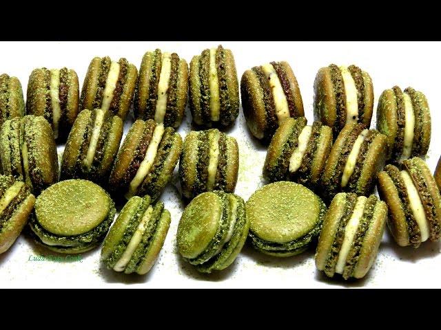 HOW TO MAKE GREEN TEA MACARONS Easy French Macarons Recipe & Video How to Make Matcha Macarons