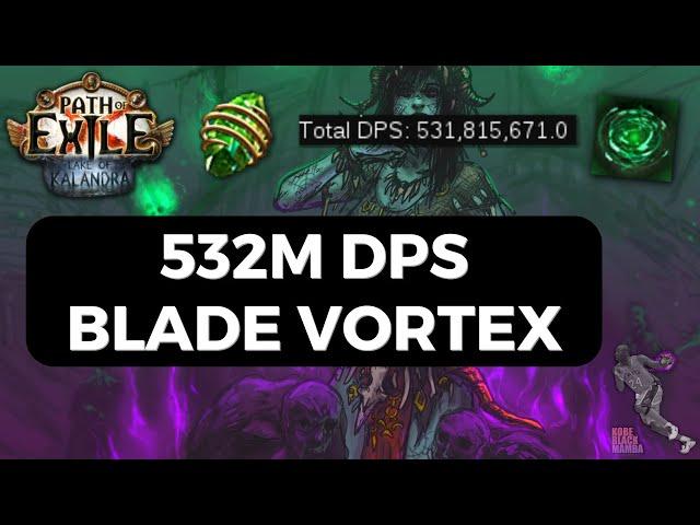 [PoE 3.19] #1 532M DPS Blade Vortex Occultist - How to Scale BV Damage