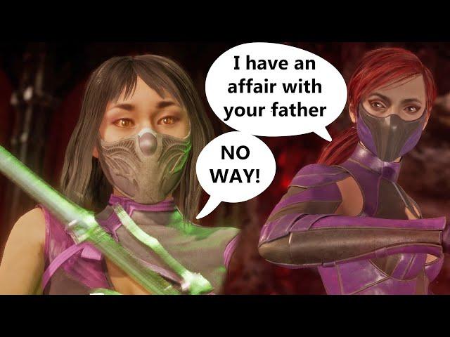 Mortal Kombat 11 - Mileena is Jealous of Skarlet and Kitana