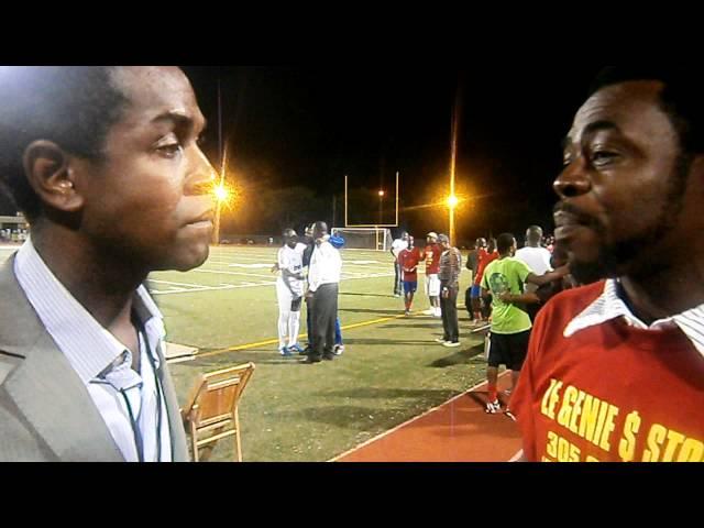 Jose met with coach Amical team after the game