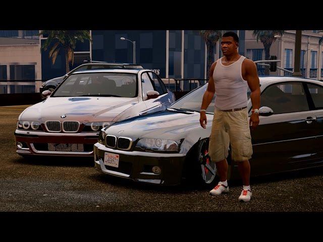 GTA 5 REDUX Realistic BMW M5, M3 Real Car Mods