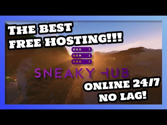 [NO LONGER FREE] The BEST Free Hosting for your Minecraft Server! | 4 GB DDR4 | NO LAG | Sneaky Hub