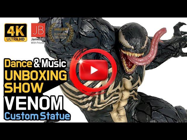 Venom Statue Review by Custom ! | 1/4 Scale Marvel Resin Unboxing