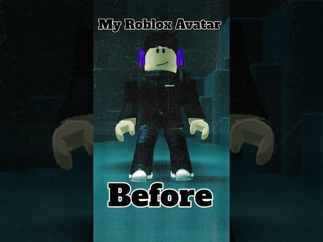 My Roblox Avatar Before & After | Fred Ganoff | #roblox #edit #shorts #fyp #viral