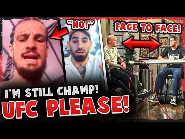 Alex Pereira FACE TO FACE w/ Anthony Smith! *FOOTAGE* Sean O'Malley GOES OFF + gets DECLINED by Ilia