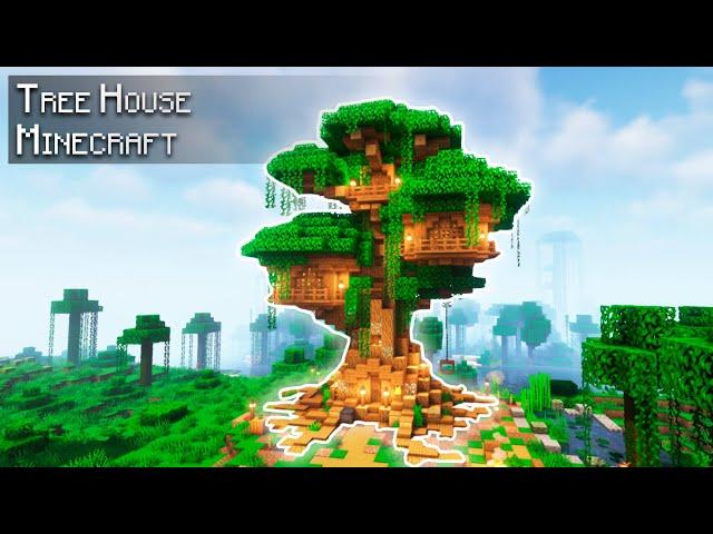 Minecraft: How to build a TreeHouse | Simple Tutorial