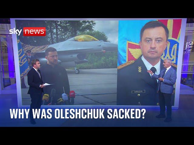 Ukraine-Russia war: Why was Ukraine's air force commander sacked?