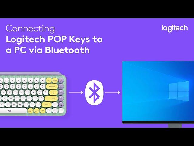 Connecting your Logitech POP Keys to a PC via Bluetooth | Logitech Support