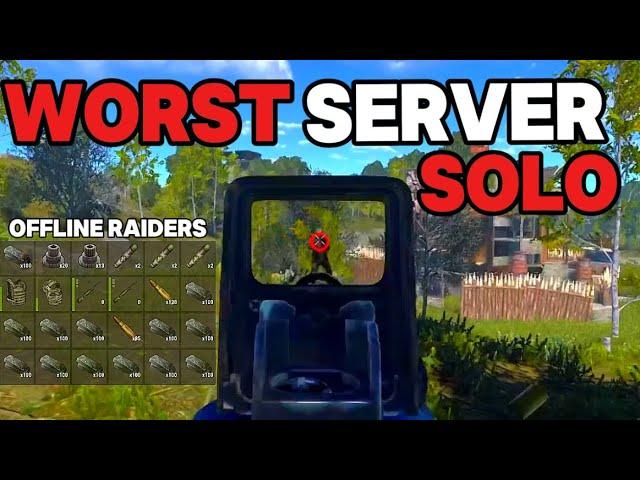 The WORST Server For SOLOS - Rust Console