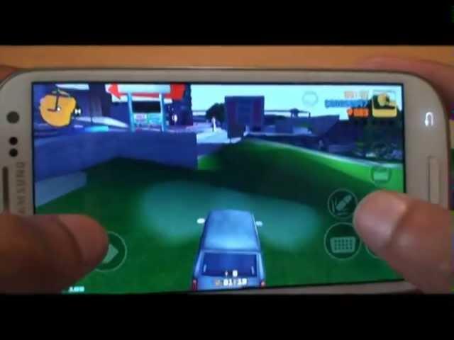 GTA III Gaming on Samsung Galaxy S3 (SIII, i9300)