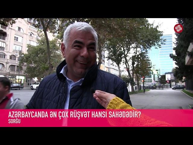 SORĞU: Azərbaycanda rüşvət ən çox hansı sahədədir?