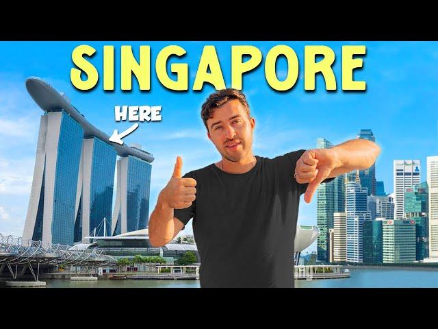 I Stayed at the Most Expensive Hotel in SINGAPORE | Marina Bay Sands Worth it?