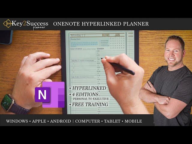 Hyperlinked OneNote Calendar | Digital Planner