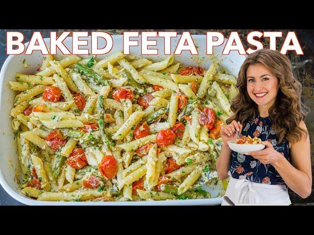 I Made BAKED FETA PASTA - Viral TikTok Recipe