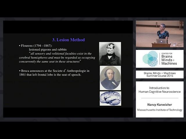 Lecture 1.1: Nancy Kanwisher - Human Cognitive Neuroscience