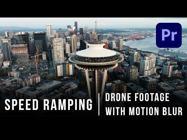 Speed Ramp Drone Footage with Directional Motion Blur