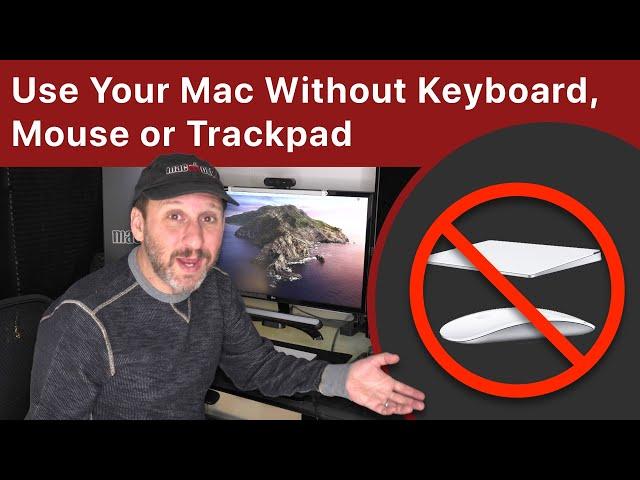 How To Use Your Mac If Your Keyboard, Mouse or Trackpad Isn't Working