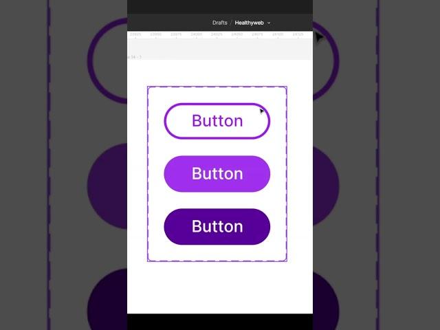 Creating button hover effects in Figma