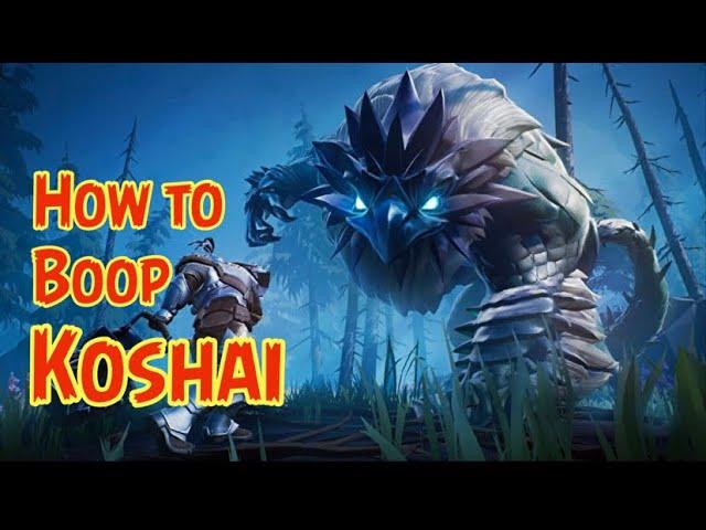 Dauntless - How to boop Koshai?