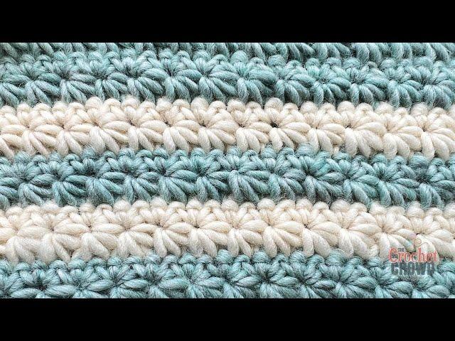 How To Crochet Star Stitch Easily For Beginners