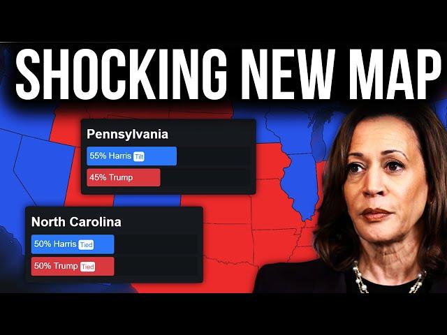 SHOCKING New 2024 Election Map Forecast (Kamala SURGES in EVERY SWING STATE)