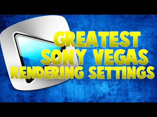 Sony Vegas Pro 14 Best Render Settings for YouTube 1080p 60 Fps - Sony Vegas Tutorial