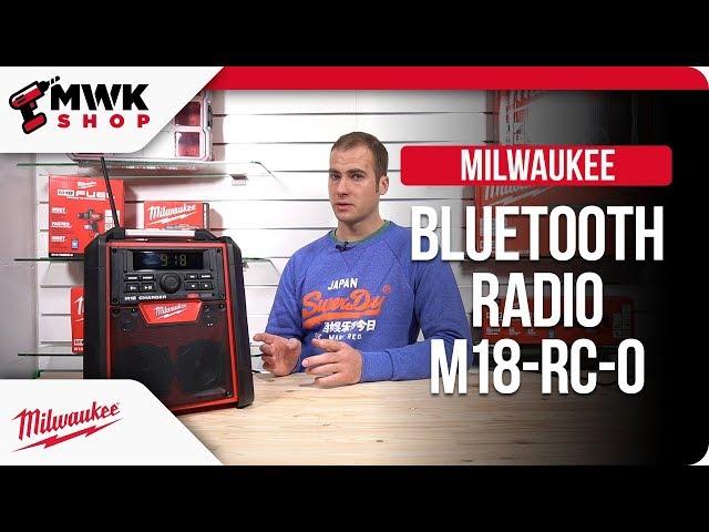 Milwaukee Radio M18-RC mit Bluetooth für maximale Lautstärke