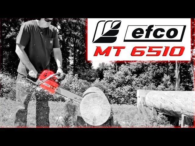 Ported Efco MT 6510 chainsaw