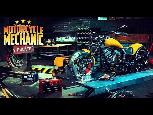 СИМУЛЯТОР МОТО МЕХАНИКА _ Motorcycle Mechanic Simulator 2021