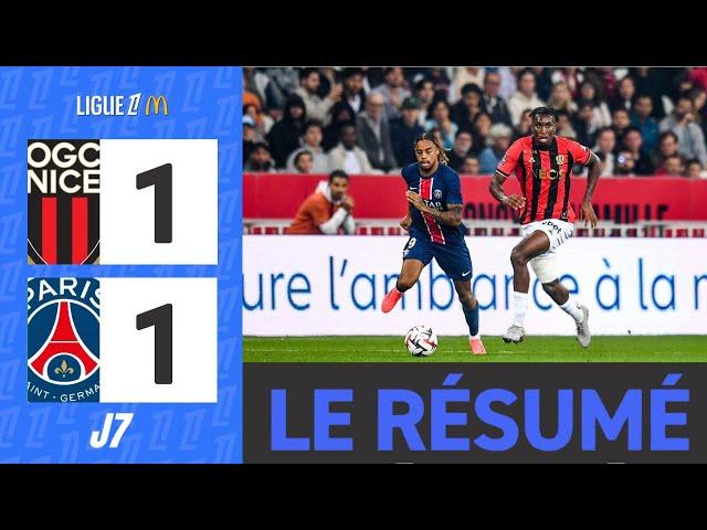 Nice - PSG | 1-1 | Le Résumé | Ligue 1 2024-25