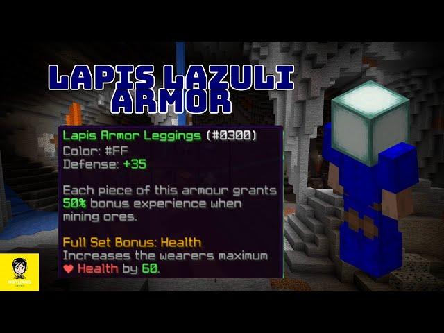 Obtaining The Lapis Gear + Lapis Pickaxe [Hypixel Skyblock]