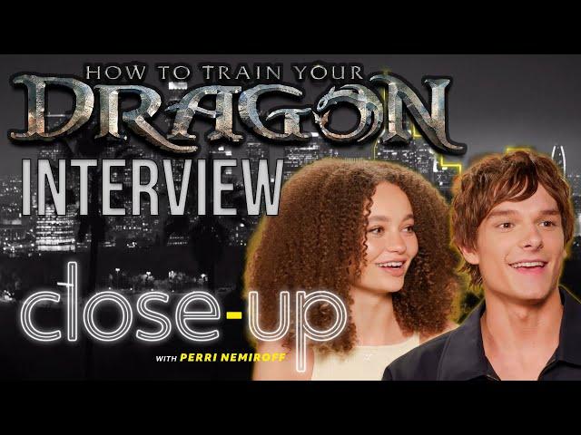 How to Train Your Dragon Interview: Mason Thames, Nico Parker, Gerard Butler & Dean DeBlois