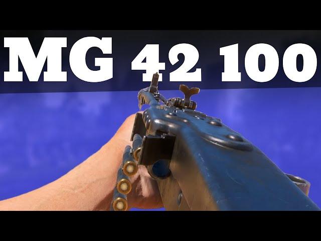 Why The Mg 42 100 is The Best Machinegun in Enlisted